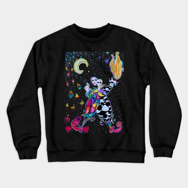 Jester Crewneck Sweatshirt by 1Redbublppasswo